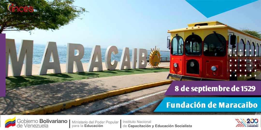 La ciudad de Maracaibo fue fundada el #08Sep de 1529 por Ambrosio Alfinger. Este explorador y comerciante fue el primer Gobernador de la Provincia de Venezuela. #Inces62AñosFormando #VacúnateYA