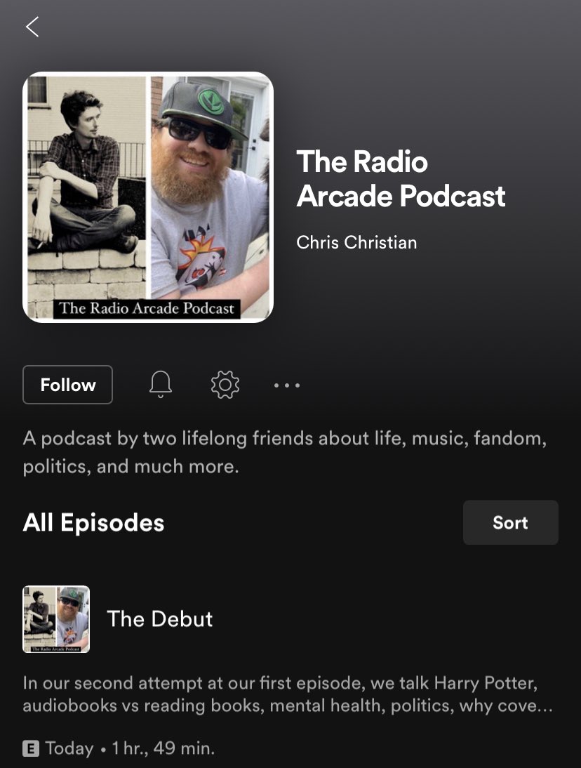 2099Ocr's tweet photo. The first ep of @CarpenterArcade ‘s and I’s brand new podcast is out to the world! You can check it out on Apple Podcasts, Spotify, and at https://t.co/lzzO5BEJCN https://t.co/OpkgDS7Em8