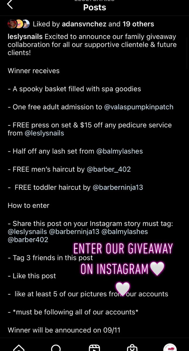 Leslysnails's tweet photo. Giveaway on my Instagram!! @leslysnails https://t.co/sMWFzHubE9
