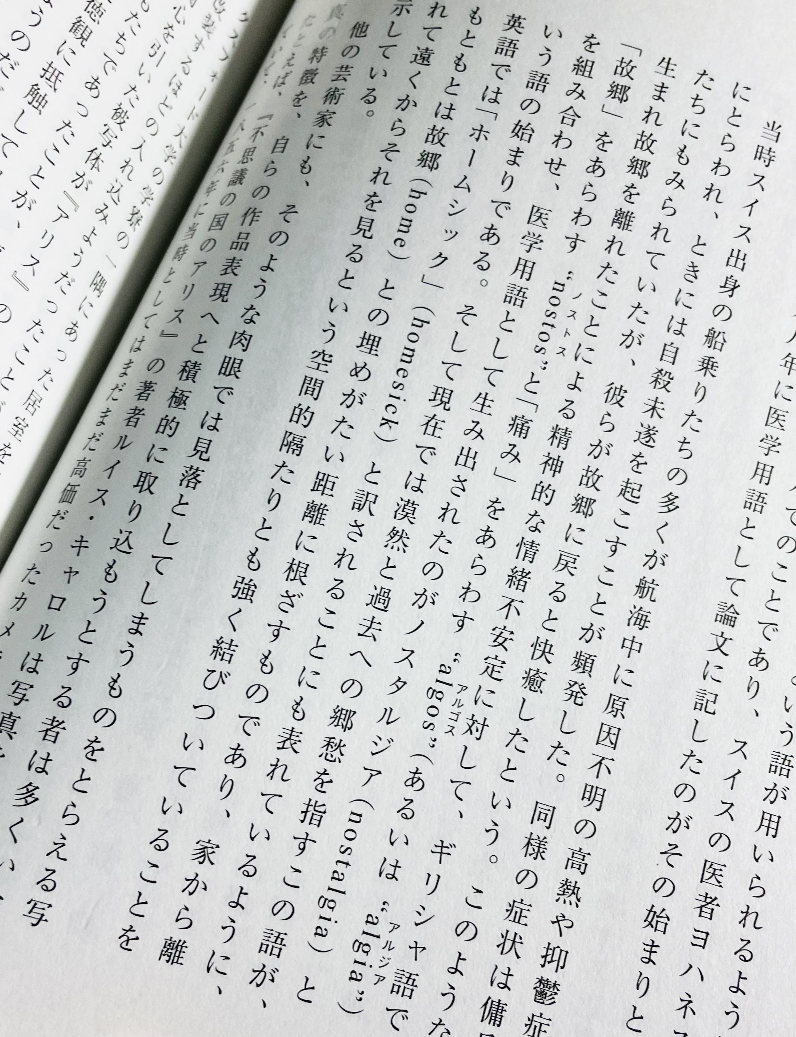 小川公代 三村尚央 記憶と人文学 では田中純 都市の詩学 を援用しながら現在と過去との時間的隔たりによる郷愁の目から鱗の解説がなされた 後 ルイス 不思議の国のアリス ゼーバルト アウステルリッツ プルースト 失われた時を求めて 柴崎