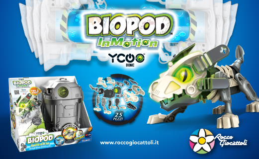 Sei pronto ad aprire il megapod? 🤩
Pezzo dopo pezzo, costruisci il tuo Biopod InMotion e riportalo in vita: ruggisce e cammina grazie ai sensori di movimento!🦖

Scopri di più sul nostro shop online 👉🏻 bit.ly/Biopod_InMotion

#Roccogiocattoli #BioPod #giocattoli