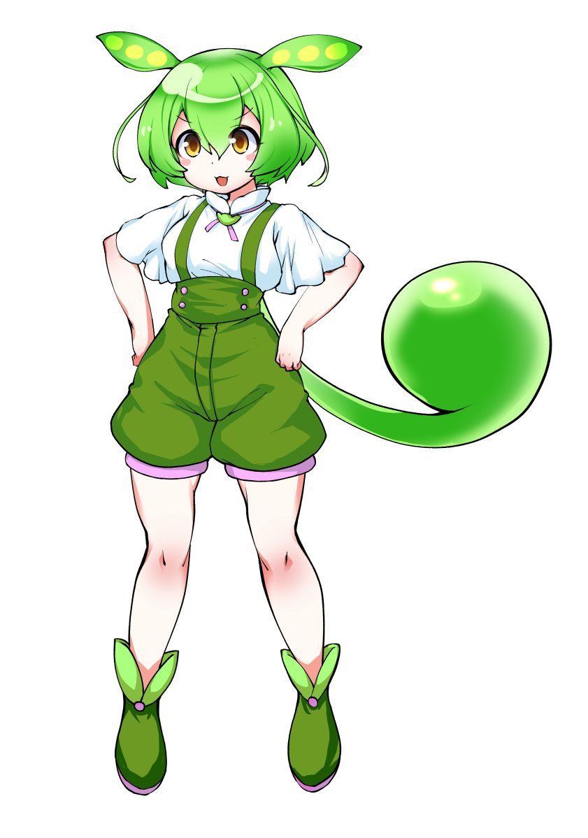 ずんだもんなのだ
立ち絵予定なのだ 