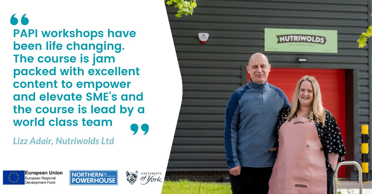 Our next innovation workshops start on the 03.11.21!

You'll get two days worth of business support, in two parts, from top business coaches as well as bespoke mentoring sessions with innovation and business growth expert, <a href="/BigBangPship/">Dr Jo North</a>.

To apply visit: papi.org.uk