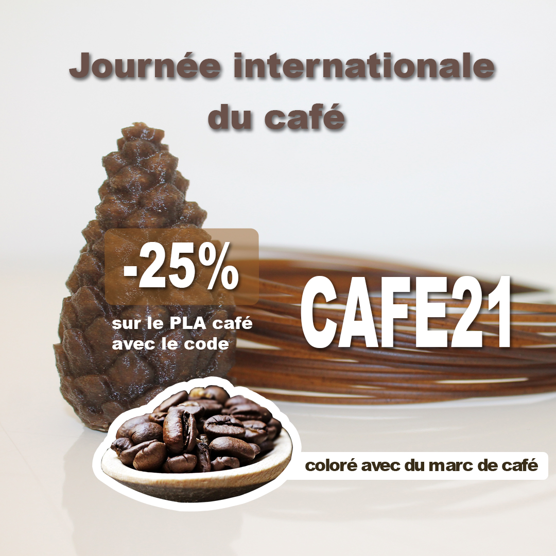 Francofil_'s tweet photo. Journée internationale du café ☕️ !
Bénéficiez de 2️⃣5️⃣% de réduction sur notre PLA ☕️ jusqu'au 3/10 avec le code CAFE21 ➡ https://t.co/hzCpbAkLQZ
Dans la limite des stocks disponibles.
#impression3d #3dprinting #cafe #francofil #promotion #maker #makerspace #fablab #pla https://t.co/nKUC3JtMTq
