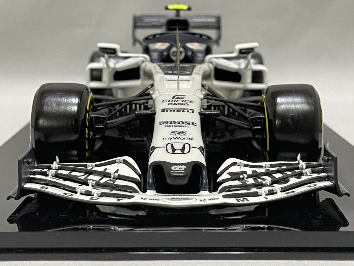 syakeonigiri126's tweet photo. 1/20 scale ALPHA  TAURI HONDA AT01 
P.GASLY🇫🇷
2020 Monza Winner 
FINISH🏁
完成しました🏁
今のガスリーなら今年のモンツァも楽しみ🤩
https://t.co/cBGH0ENIwm

#F1 #AT01 #AlphaTauri  #HondaF1  #PierreGasly #GAS10 #TeamGASLY #F1模型 https://t.co/9HihiqD5UD