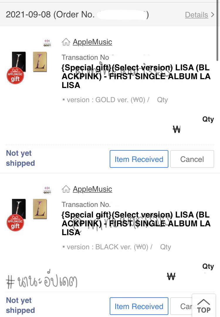 minewarissss's tweet photo. #นานะอัปเดต “LALISA FIRST ALBUM”

สถานะ : สั่งซื้อเรียบร้อย รอเว็บจัดส่งลงบ้านเกา (ส่งกลับไทยรอบเรือ)
เราจะอัปเดตความคืบหน้าเรื่อยๆ ใต้เธรดนี้นะคะ https://t.co/QLNzy7Jx64