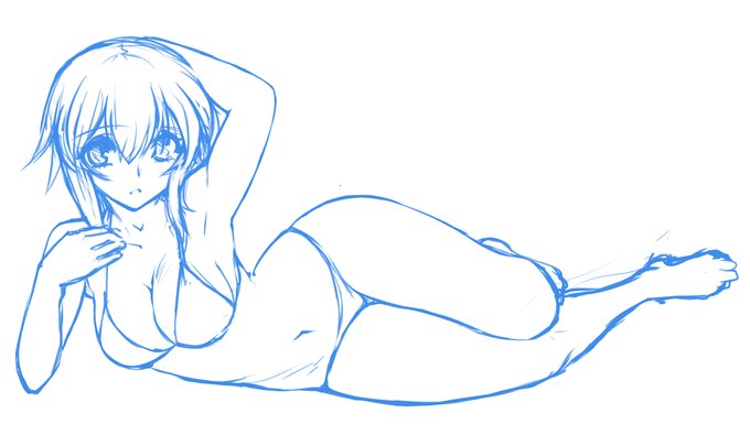 就寝前に一番新しい下書きを。pixivリクエストで来たものだったんですが、こちらの都合でキャンセルしてしまった物になります。遅くなるけど完成させてアップします。 