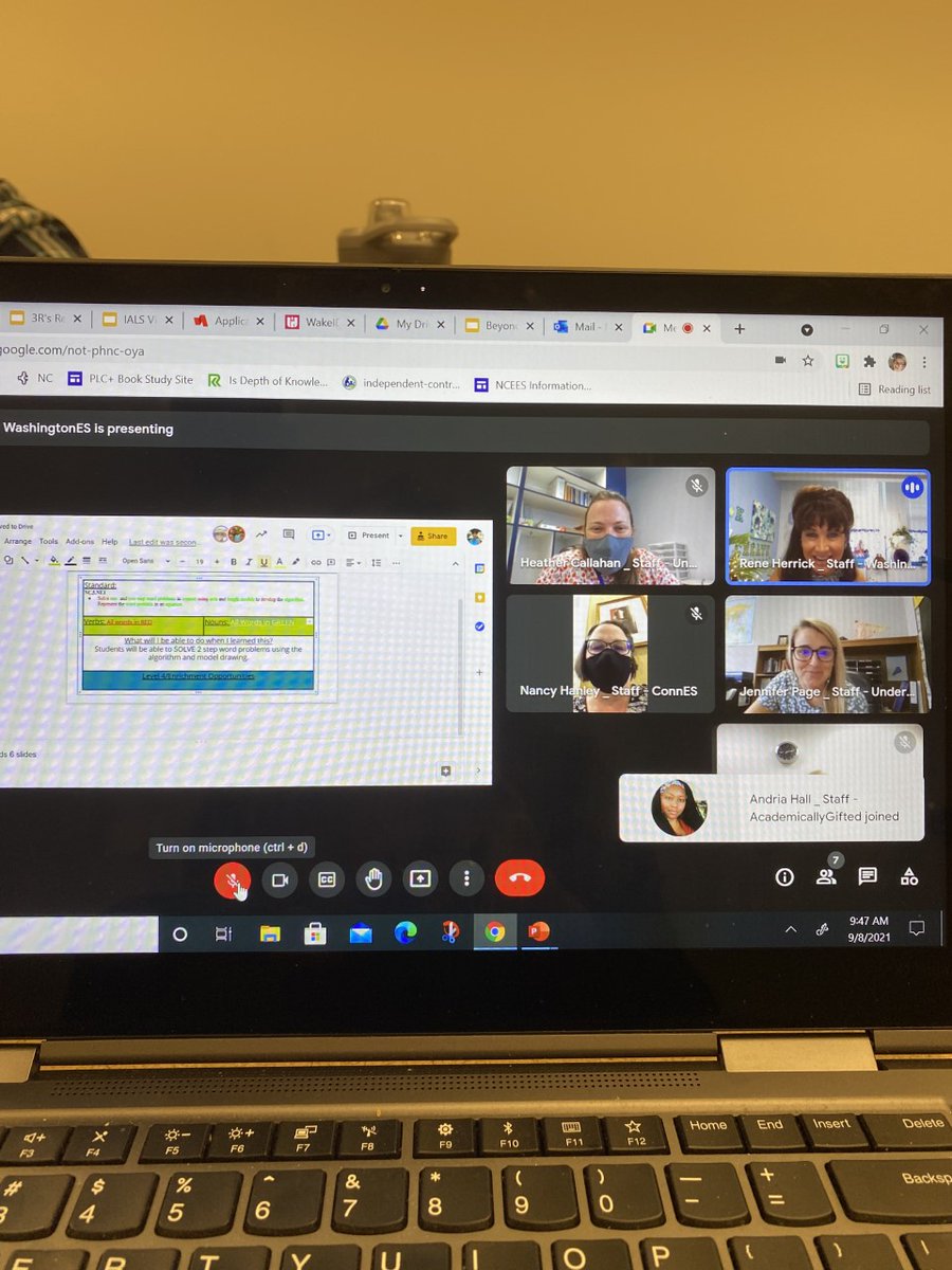 WCPSS_ALS's tweet image. Our AIG teacher are working hard on unpacking standards and enhancing them for higher level thinking.  #refocusregrouprefine