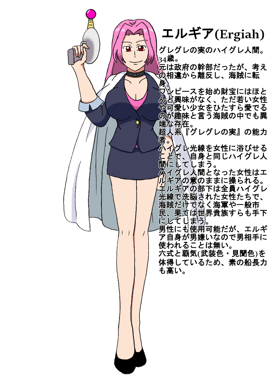 アナザーファウスト ブラックさんのone Piece小説に登場するオリキャラ エルギアさんを描かせていただきました T Co Qckd0y0g1r Twitter