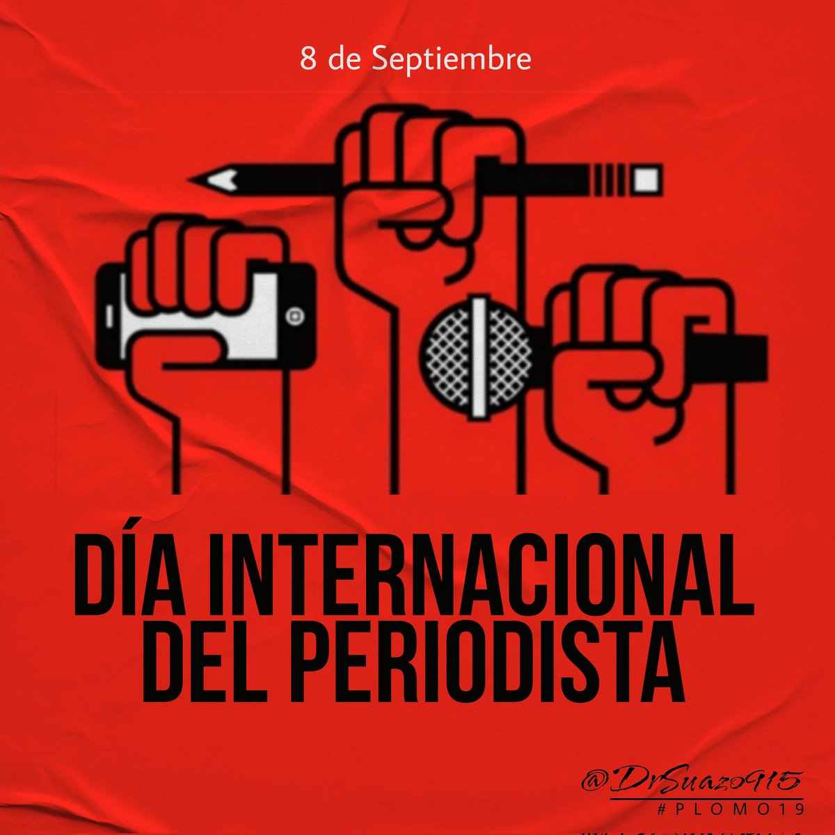 "Si la guerra se inicia con la mentira, que la paz puede ser iniciada con la verdad". Julián Assage

Felíz día Internacional del Periodista.