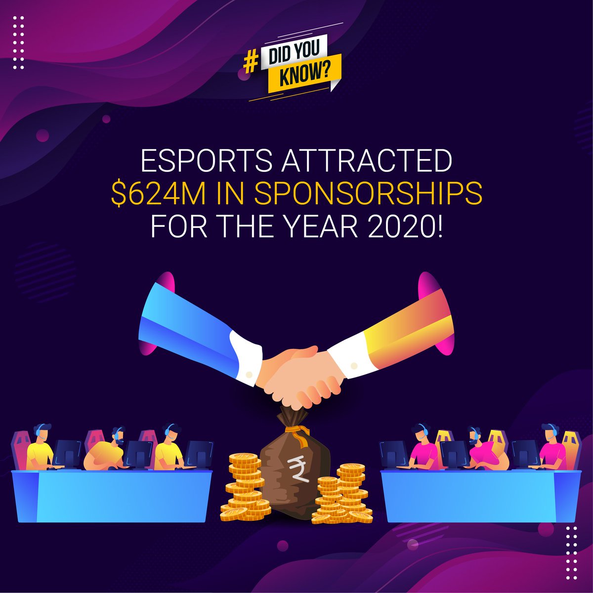 ewacentre's tweet photo. eSports industry - expanding by the minute.
#GuardTheGamers #EPWA #PlayersRights #EsportsWelfare #eSports #Gaming #Gamers #PlayTheGame #DontBePlayed #esportsindia #battlegroundsmobileindia #bgmi #playstation #xbox #fortnite #twitch #mobilegaming #consolegaming #csgo #dota2 https://t.co/FdpseJTjep