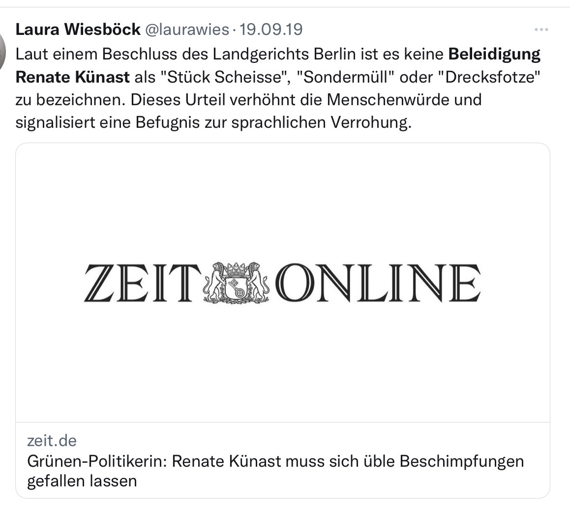 Alle Menschen sind vor dem Gesetz gleich. Ausser Frauen. Und Innensenatoren. 

#PimmelGate