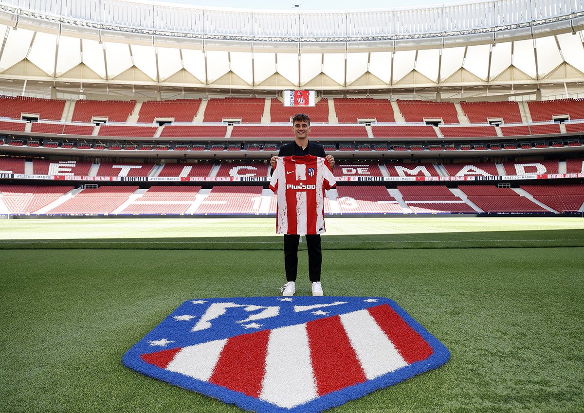 Antoine Griezmann está de volta pra casa!