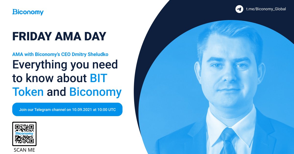 💎AMA Session with our Community <a href="/BICONOMY_GLOBAL/">old profile</a> and CEO @SheludkoDmitriy 

Prepare Your Questions shorturl.at/bkH69🚀

💰💰💰
$200 in $BIT Tokens will be shared for:
💎BEST 5 Questions 
💎100 Retweets (with 5 friend tags) 

AMA Time: 10.09.2021, 10:00 UTC
#BIT #HOLDBIT