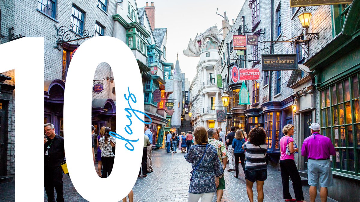 ustravelipw's tweet photo. 10 DAYS until we experience the 🪄 magic 🪄 of face-to-face business and networking at #ipw21. #Throwback to #ipw15's closing event at @UniversalORL where delegates had private access to The Wizarding World of Harry Potter™ and so much more. https://t.co/lyp5hKGXEK