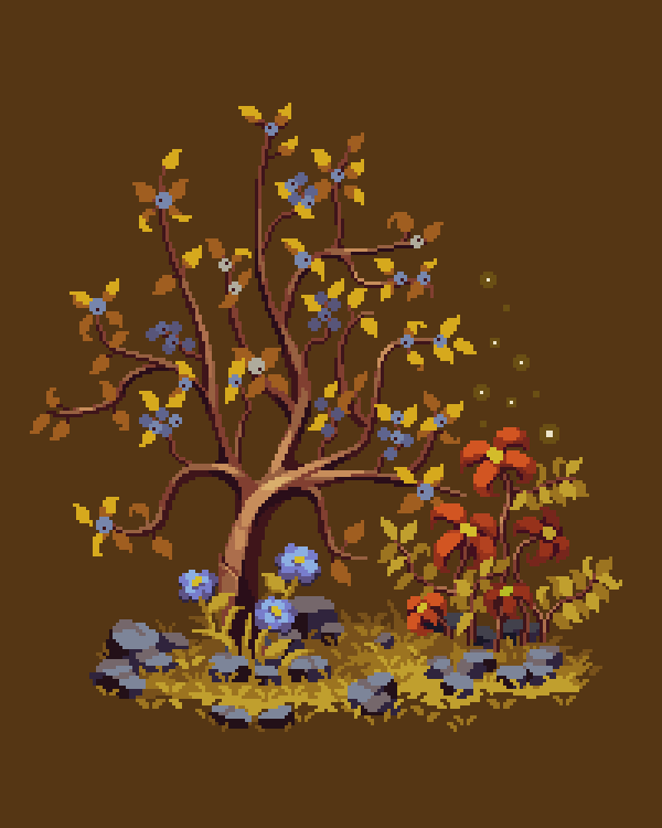 evsailey's tweet image. 🍂✨🌿

#pixelart