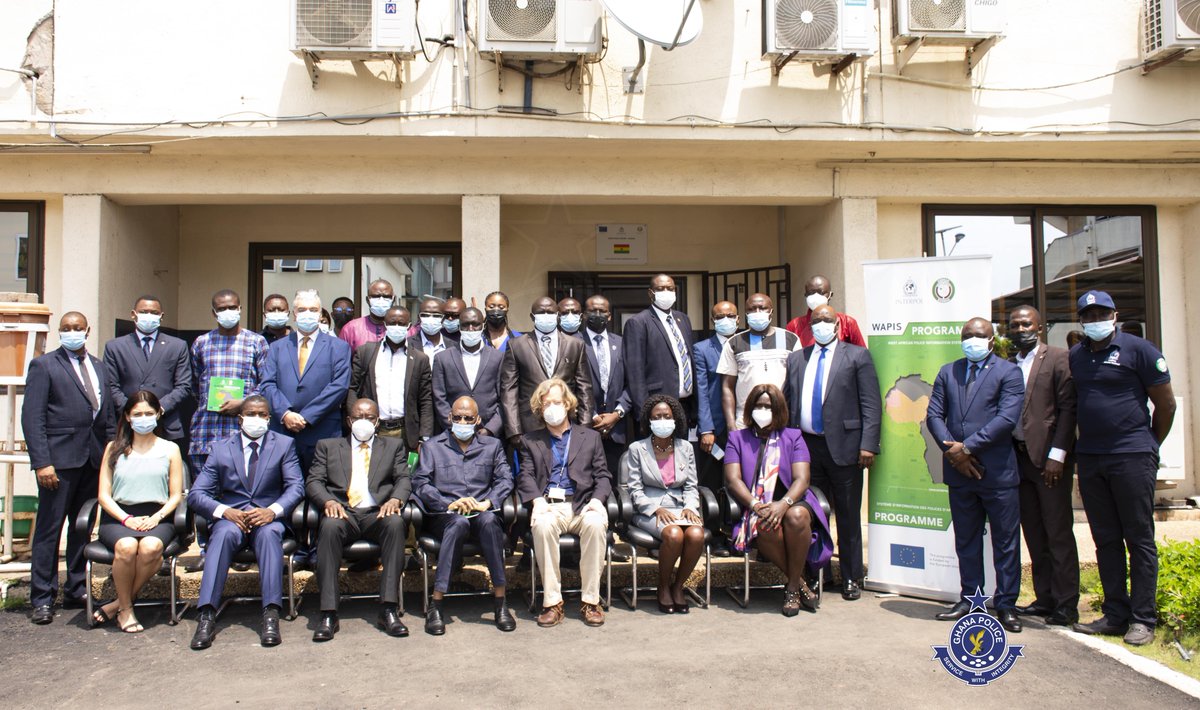 INTERPOL_HQ's tweet photo. #WAPISProgramme - We're holding a training session in Accra focusing on data quality. Officers from #Ghana, #GuineaBissau, #Gambia & #Nigeria will learn to process & share usable data via the WAPIS System, in compliance with data protection standards. https://t.co/slnUWHBmfs