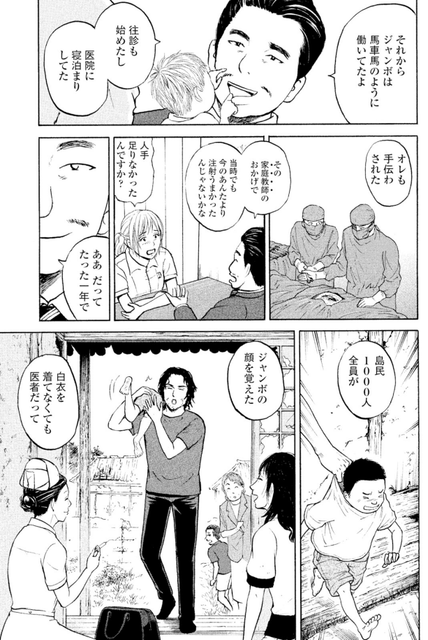 鶴田が「白衣」と引き換えに
助けた島の少年と少女

少年は鶴田を慕い
少女は島を出た

20年後、二人の今がここに明かされる・・・

1/3 