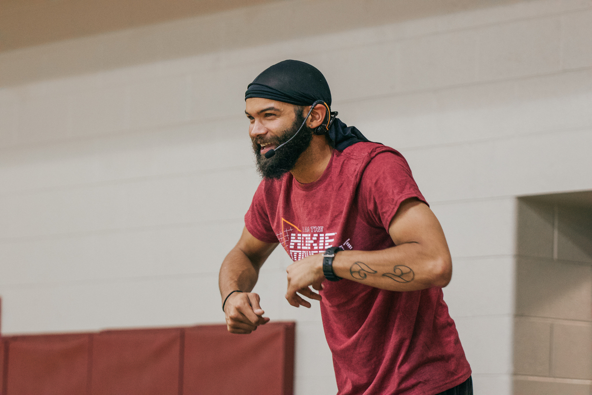 VTRecSports's tweet photo. 🔁 Trap Yoga recap is HERE🤩
📸 Album: https://t.co/805oAIuIrW
S/o to @VT_BSA for co-hosting 🧡 

What's next⁉️
👉 Instructor @datdudejonny is teaching a weekly "Hip Hop Yoga" class that's new to our Group Ex schedule Tuesdays at 7PM!
Info: https://t.co/N6ZWiAH87L https://t.co/c6Q0X9SmgJ