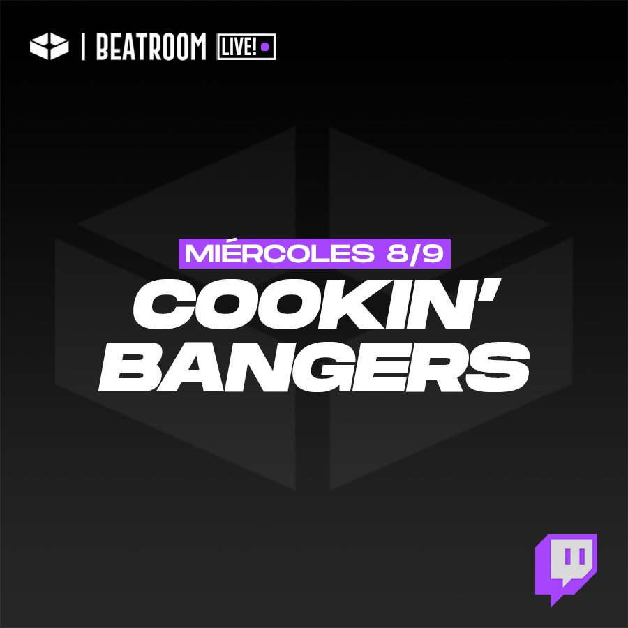 Hoy cocinamos a las 17h 🍳 twitch.tv/1010_beats 📡<a href="/beatroom_es/">BEATROOM.ES</a> LIVE!