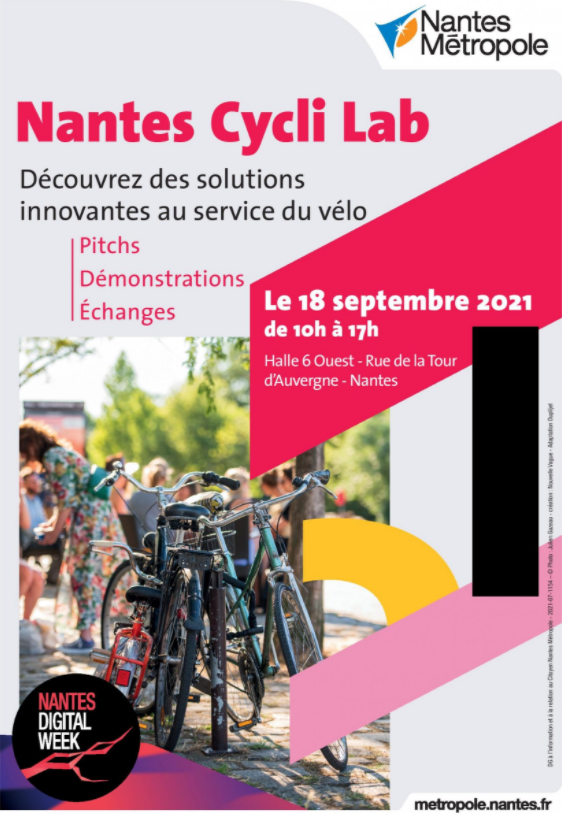 airpl_org's tweet photo. [#Evènement] 📣Air Pays de la Loire participera au #NantesCycliLab le samedi 18 septembre. Venez nombreux·ses pour rencontrer des acteurs de l'innovation au service du vélo 🚴 https://t.co/TdflePfCEX  #velo #velotaf #nantes #environnement #NantesDigitalW https://t.co/o8kN4Yo0vi