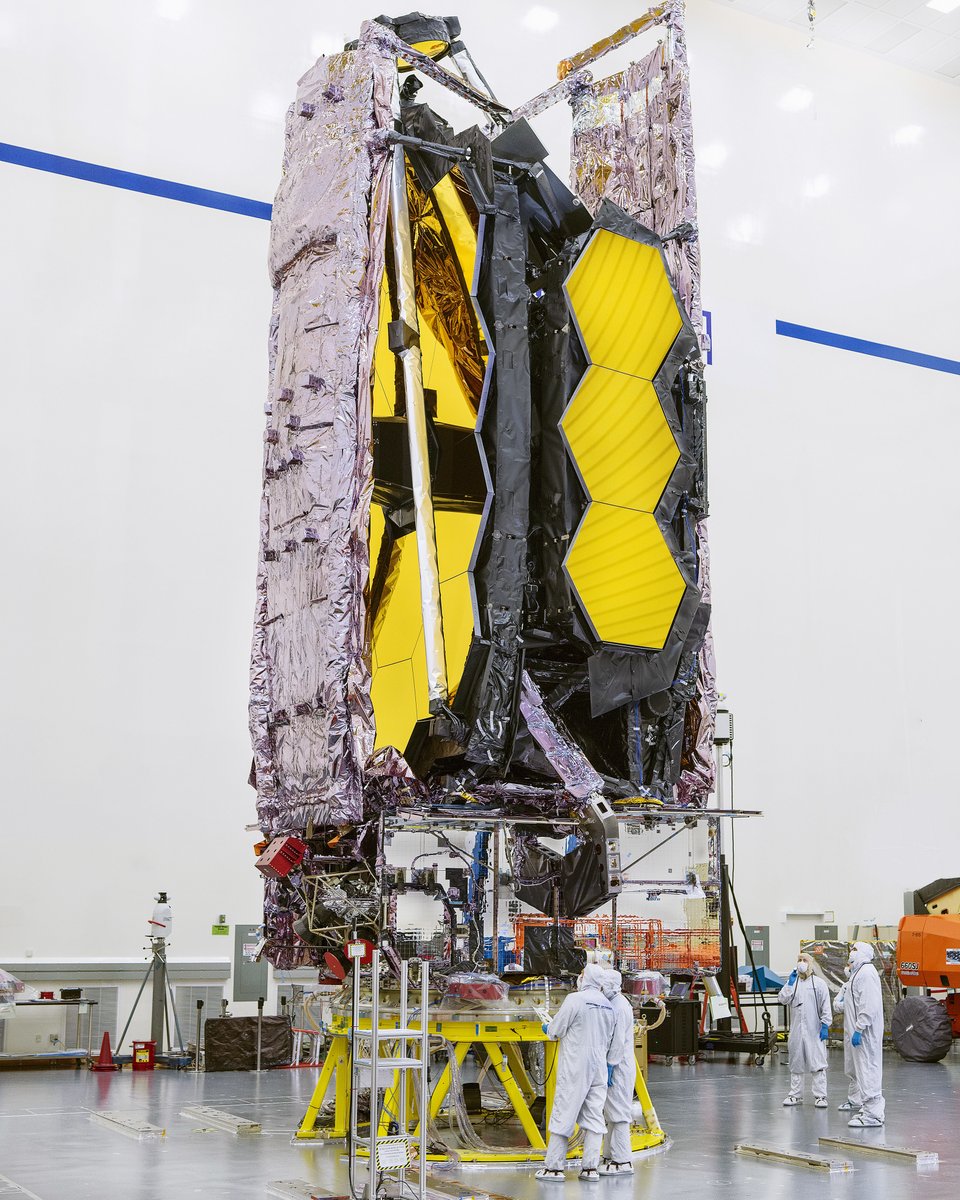 NASA's tweet image. LAUNCH UPDATE: Together with @ESA and @Arianespace, we’re targeting Dec. 18, 2021 for launch of the world’s premier deep space observatory – our @NASAWebb Space Telescope. 

🚀 Save the date for liftoff from Europe’s Spaceport in French Guiana: go.nasa.gov/2YDYUCb