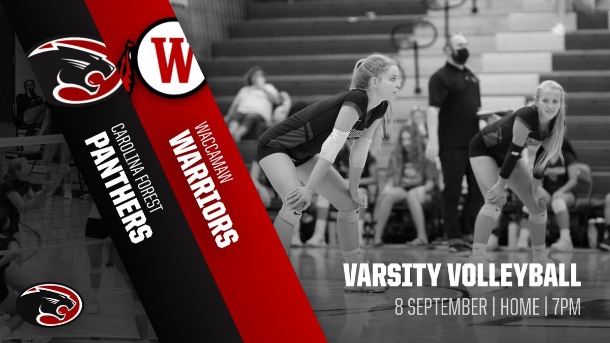 cfhspanthers's tweet photo. IT'S GAME DAY, PANTHERS! Our Lady Panthers are set to take on the Waccamaw Warriors at home this evening, September 8, at 7pm.
Get your tickets online at https://t.co/2aSkavWIM4
#CFHSPanthers #CFHSAthletics https://t.co/asAsz4Gcxd