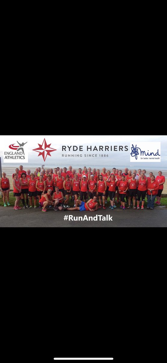 🏃‍♂️ Ryde Harriers #RunAndTalk🏃‍♂️ 

Come down to Ryde Rowing Club at 18:30 on Wednesday 22nd September for a relaxed, social run in support of mental health! 

20 mins out and back, no pressure on pace!

Members and Non-Members welcome!

Sign up here: fi.uy/guyx