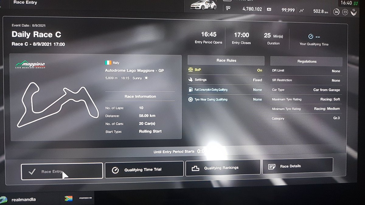 ShiboboFifa's tweet photo. 3 races this Sunday, 2 new and one carry over from last Sunday(Redbull ring)........ let's go https://t.co/ekfcdbicj1