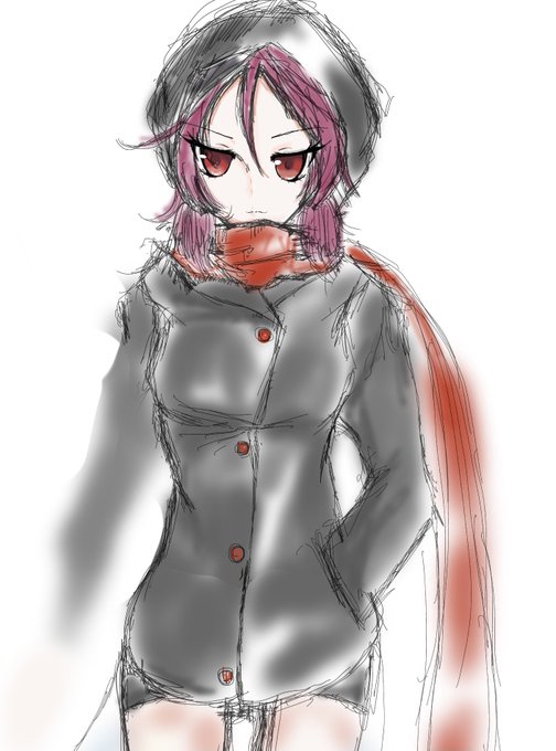 ケムリクサ関連の絵は定期的に描きたくなるので、とりあえずラフ的なものを……#絵描きさんと繋がりたい #イラスト練習中#ケムリクサ 