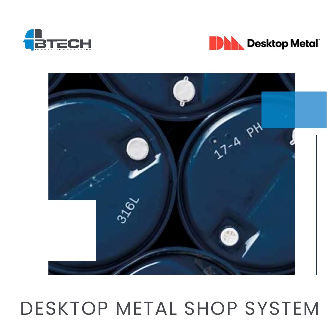 BTech Innovation (@btechinnovation) on Twitter photo Desktop Metal’in Shop System’inde kullanılan 17-4 PH  ve 316L malzemelerine ek olarak Desktop Metal’in üzerinde çalıştığı yeni malzemeler kısa zamanda Shop System™ ile birlikte kullanıma hazır olacak, bizi takipte kalın!
#desktopmetal #additivemanufacturing #3dprinting Desktop Metal’in Shop System’inde kullanılan 17-4 PH  ve 316L malzemelerine ek olarak Desktop Metal’in üzerinde çalıştığı yeni malzemeler kısa zamanda Shop System™ ile birlikte kullanıma hazır olacak, bizi takipte kalın!
#desktopmetal #additivemanufacturing #3dprinting