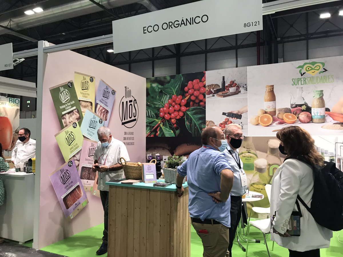 casaboix's tweet photo. Teníamos todos muchas ganas de feria. Organic Food Iberia https://t.co/F2lRz3xEZX