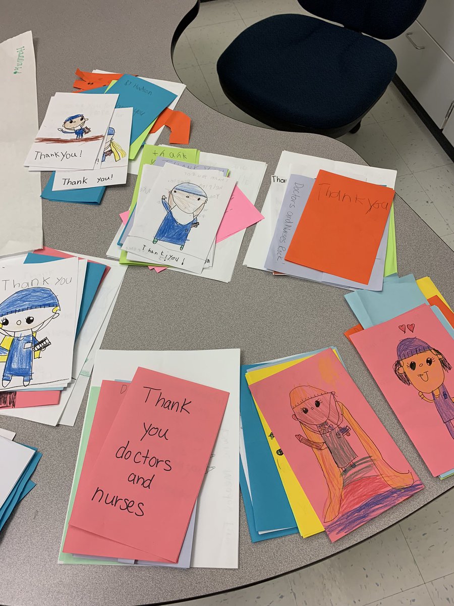 At TME we are sending cards to doctors and nurses. Thank you for all you do especially during a pandemic! We appreciate you!! <a href="/TowneMeadow/">Towne Meadow</a>