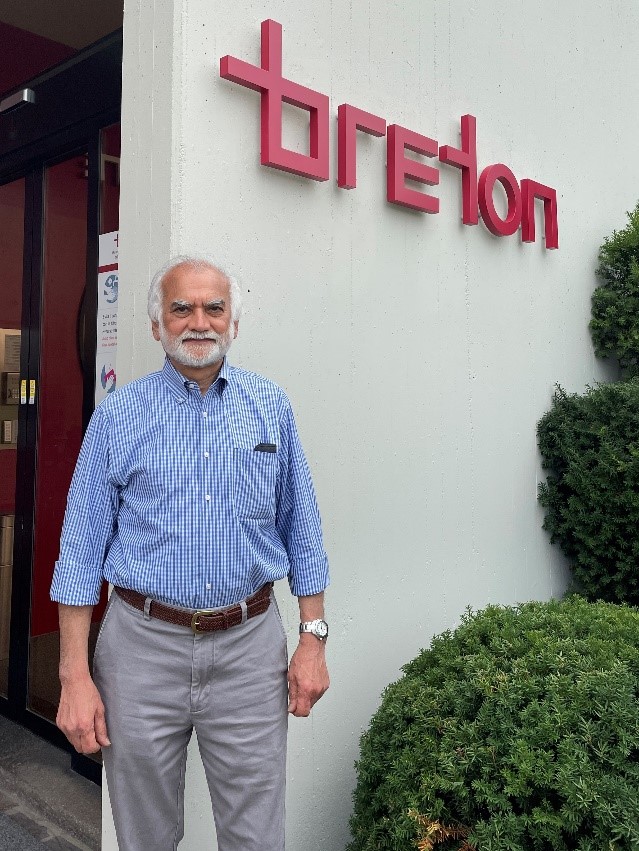We at Breton USA are excited to introduce you to our new National Sales Manager for the Machine Tools Division for the United States, Canada, and Mexico, Mal Sudhakar.