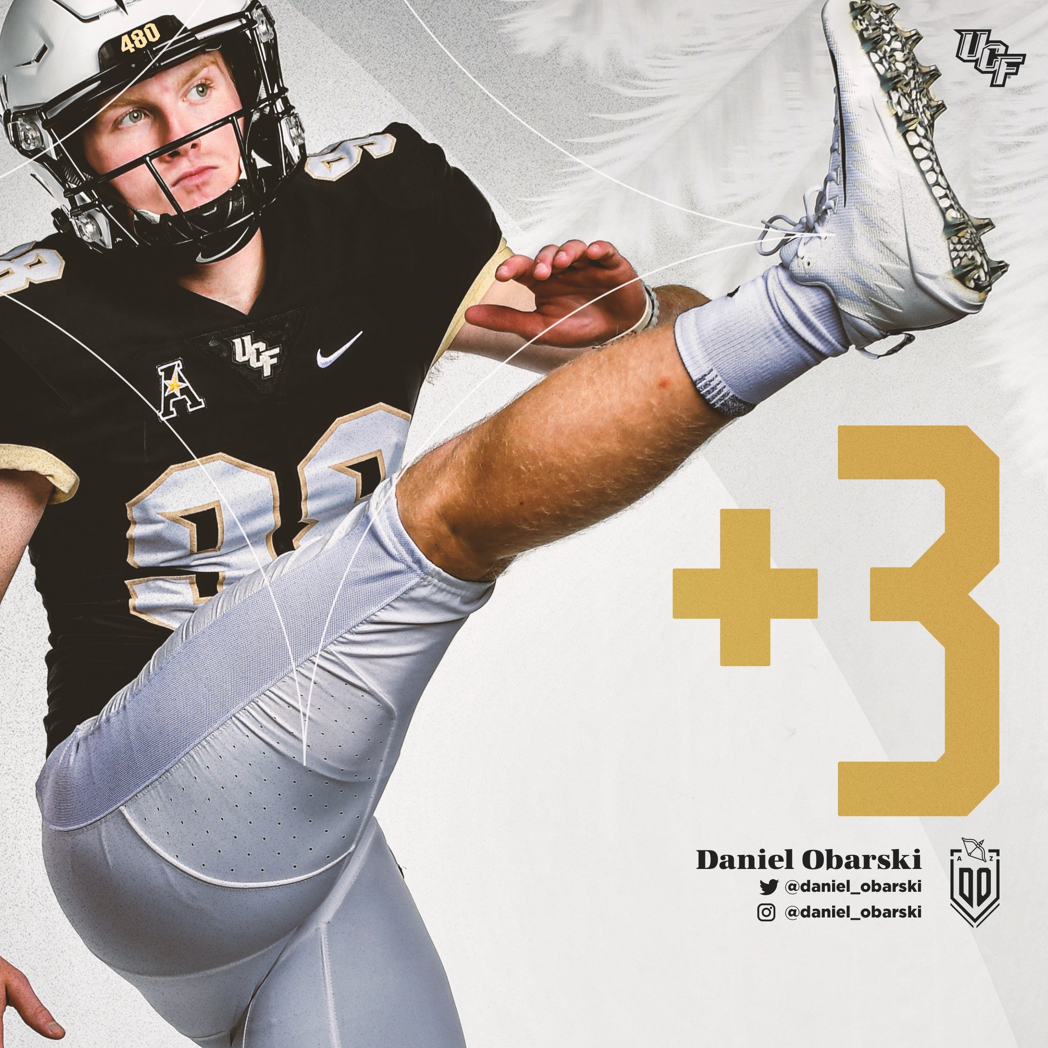 UCF Football on Twitter "13yd rush + 3 for Obarski 😁 https//t.co