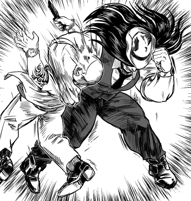 どうしても描きたかった(ごめんなさい塗り残しがあったので上げ直しました…) 