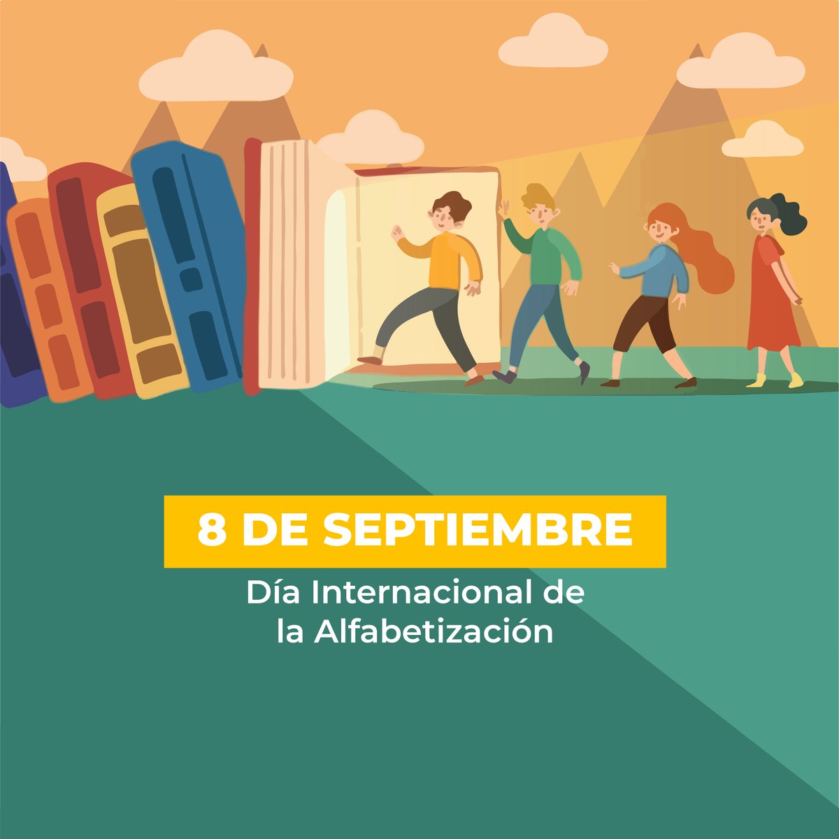 Este año el  #diadelaalfabetizacion se celebra bajo el tema de “Alfabetización para una recuperación centrada en las personas: reducir la brecha digital”.
Este día representa una oportunidad para repensar el futuro de la enseñanza y el aprendizaje.
