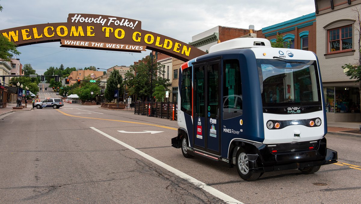 coschoolofmines's tweet image. The Rover has landed! 🚍 | mines.edu/rover/