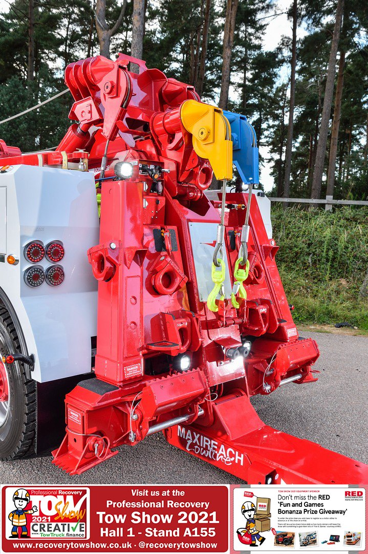 4 Winches, 1 Recoverer Trident. What will we do to maximise this configuration for the 2021 <a href="/recoverytowshow/">Professional Recovery Tow Show</a>  demonstration. Meet us in the Boniface Display Arena Wednesday 29th &amp; Thursday 30th September at 12:30 to see this and many more fun and exciting demonstrations live.
