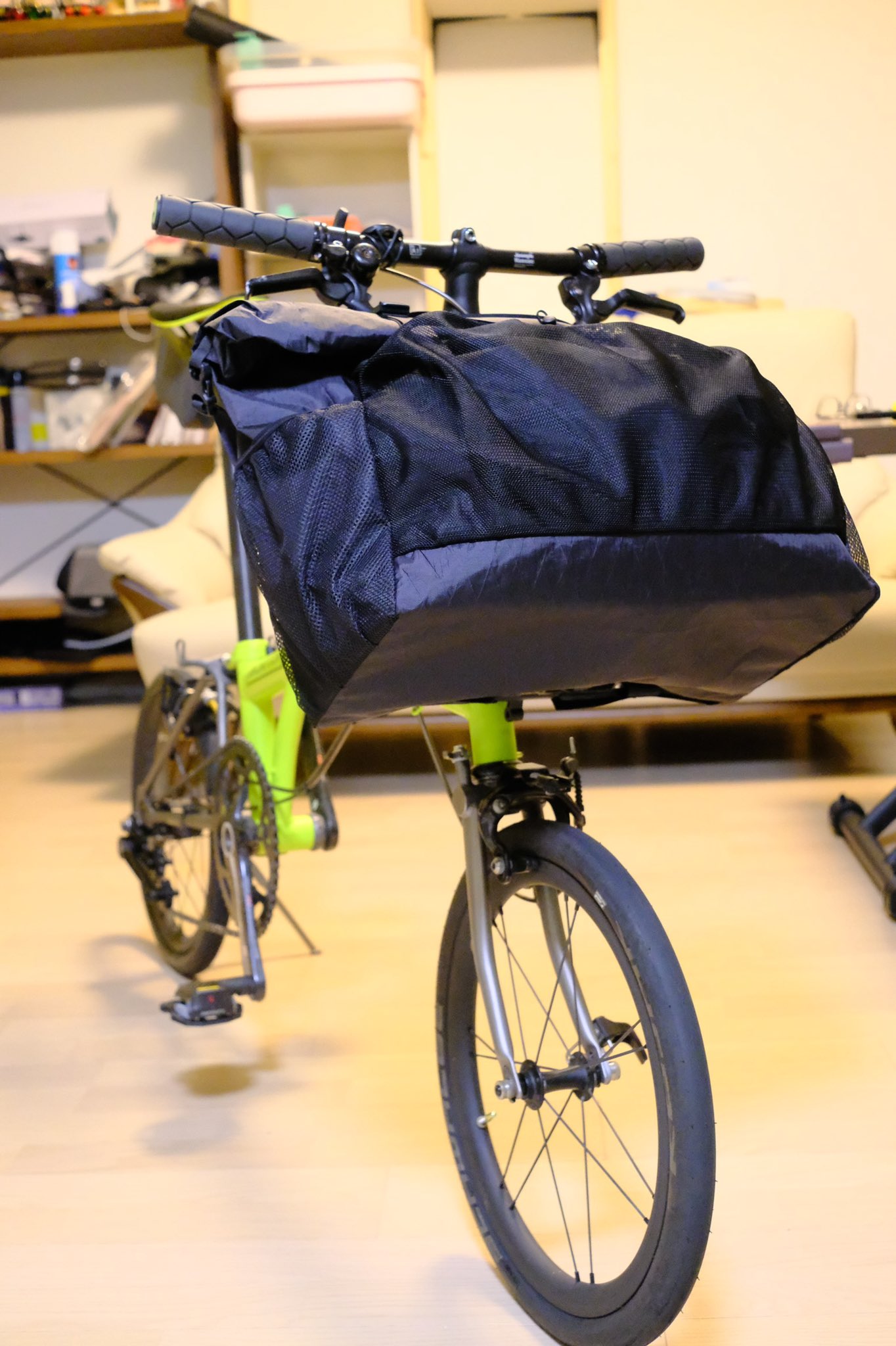 軽量ロールアップバック ブロンプトン用 - 自転車 軽量ロールアップバック ブロンプトン用 - 自転車