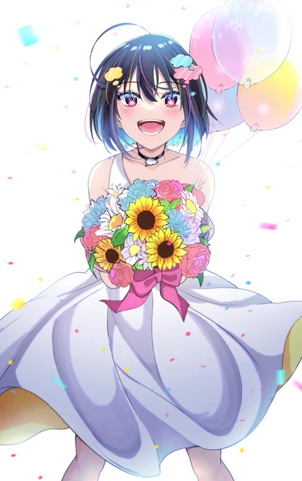 Happy birthday to you!
#ゆめばくうのえ #夢羽九 