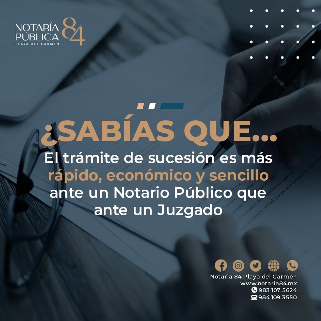 notaria84playa's tweet photo. ¡Cuida tu patrimonio y hereda tranquilidad! 🏡
Asesórate con tu Notario de Confianza.

📞 Oficina: 984 109 3550
 📲: WhatsApp: 983 107 5624

#Notaria84 #PlayaDelCarmen #NotariaPlaya #ServiciosNotariales https://t.co/nunIuoxTJC