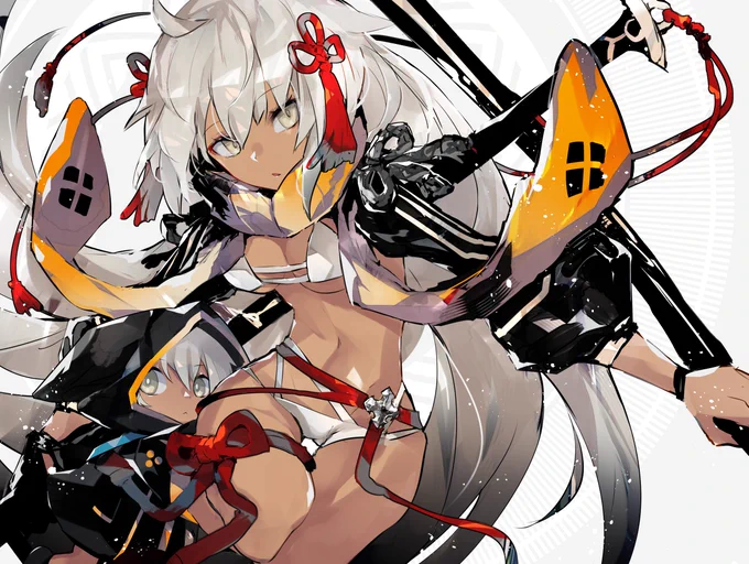 水着沖田オルタ
#FGO 