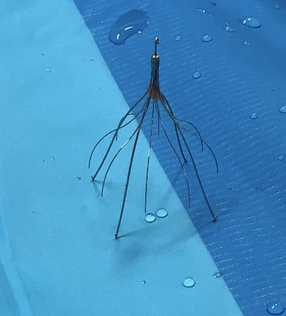 YanEpelboym's tweet photo. Dr. Singhal's first filter removal. Congrats! https://t.co/wtKvGu2u5m