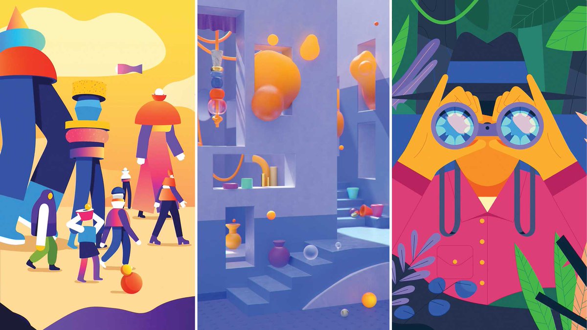 Displayed on a 104-ft screen towering over the <a href="/ATTDistrict/">AT&T Discovery District</a> in #Dallas, these 3 #animated films “celebrate the brand mood.”

Via <a href="/lobsterstudiotv/">Lobster</a> thru <a href="/gensler_design/">Gensler</a>
and <a href="/DixonBaxi/">DixonBaxi</a>

Watch here: bit.ly/3yYY13j
#3danimation #3ddesign #2danimation #installation #design