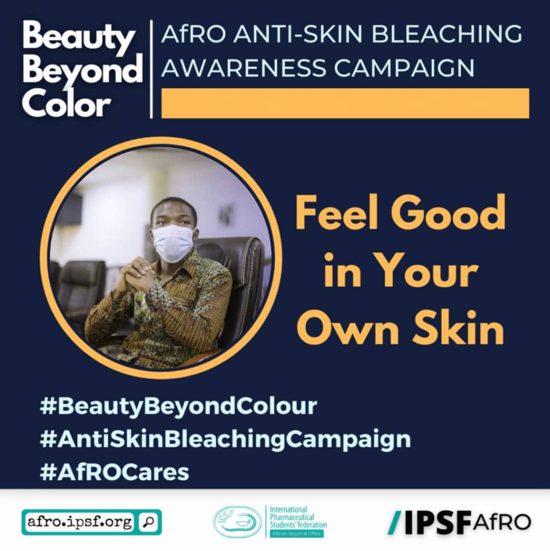 Feel good in your own skin 😍

#AntiSkinBleachingCampaign #BeautyBeyondColour #AfROCares