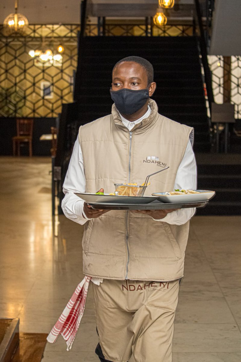 NdaheniRest's tweet photo. Meet Our Hospitality Team that makes your dining @ Our Restaurant AND Bar pleasurable

WALK IN or BOOK:
 @ State Theatre Pretoria
 info@ndahenirestuarant.co.za
Tel:012 320 1685
Cell 079 9220407

" Always a Vibe"

#AlwaysAVibe
#NdaheniRestaurant https://t.co/bDzv4Qubh2