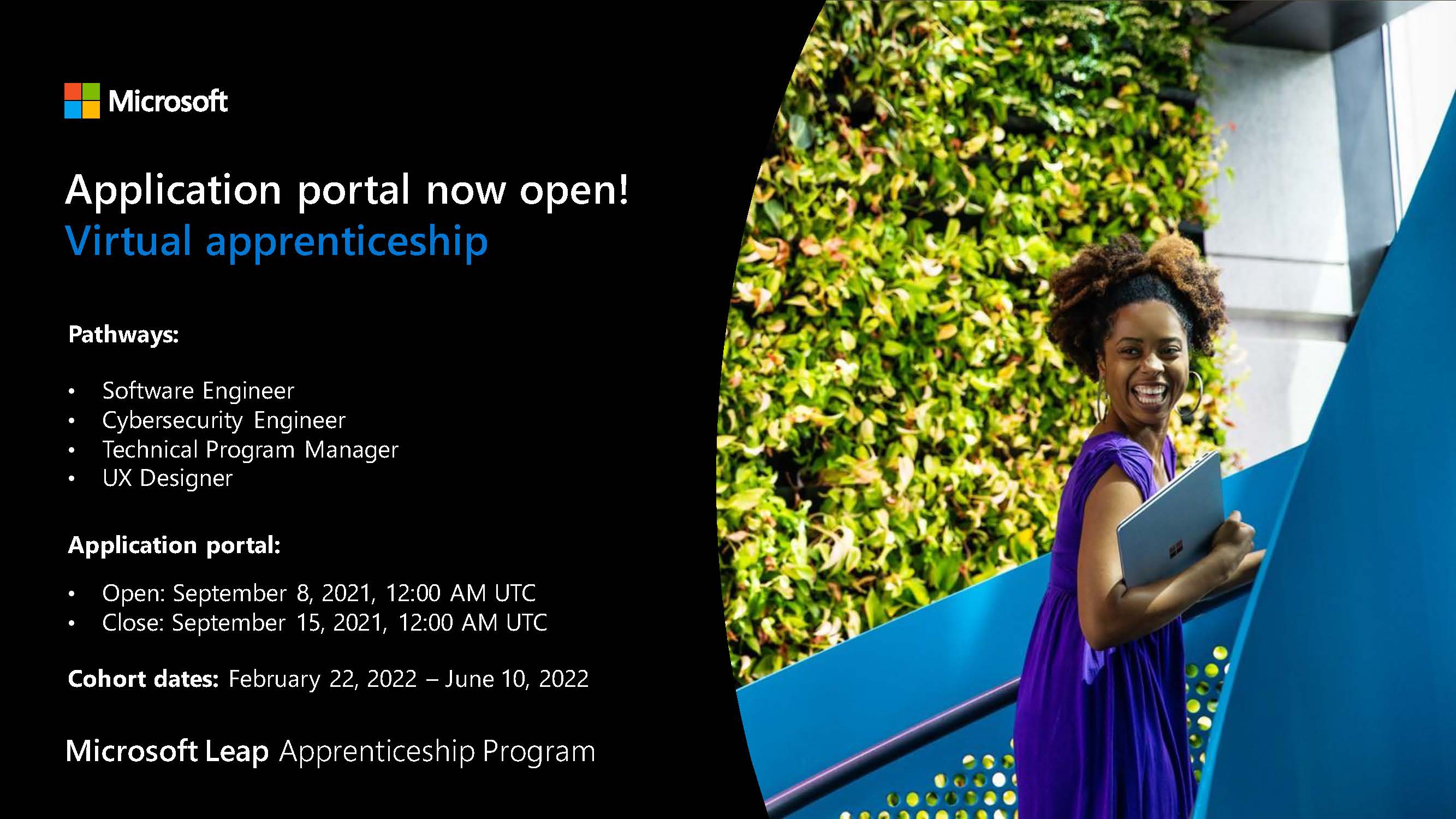 Microsoft Leap on Twitter "The Microsoft Leap Apprenticeship Program