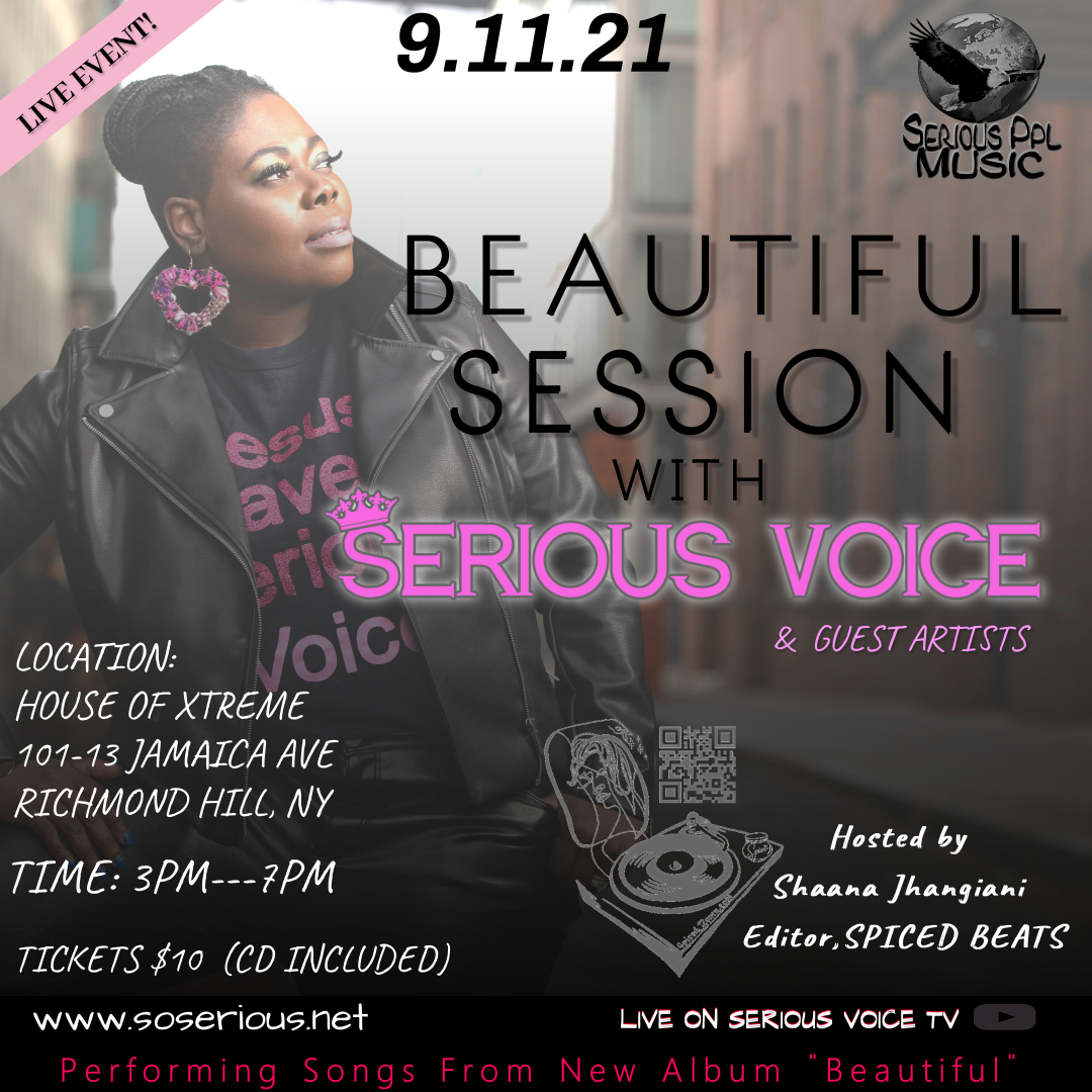 jamesmediainc's tweet photo. Get ready for the Beautiful Session with @Serious_voiceny & friends hosted by @TheLightllShine @SpicedBeats #GetBeautiful #CHH https://t.co/sXFQ22YHB0