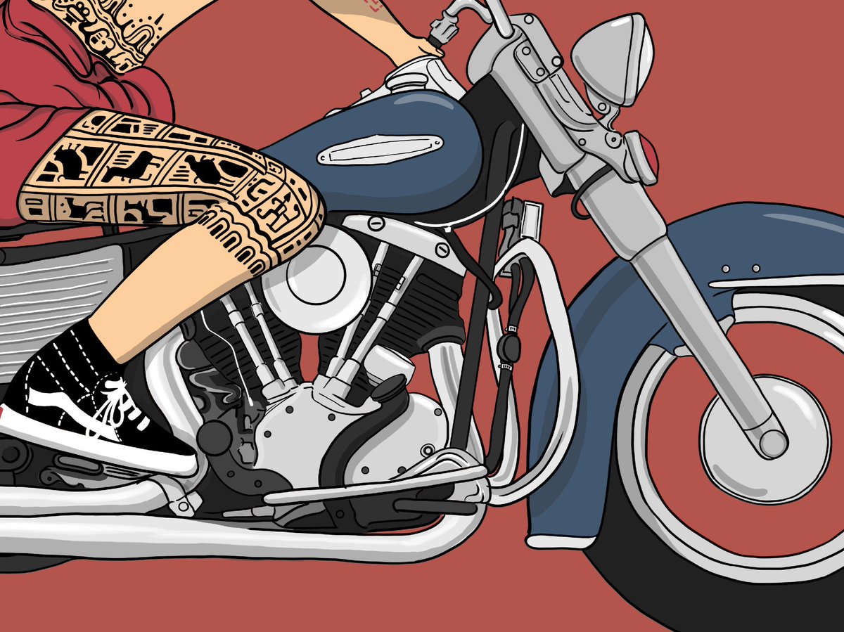 CustomlineCycle's tweet image. No.1 - MOTO TRDITION 🧡
0.025 Eth
opensea.io/assets/0x495f9…
.
#NFTCommunity #NFTs #NFTart #NFTartists #nftcollector #tokenart #opensea #Moto #traditional #traditionalart #art
#illustration #illustrator #motorcycle #harleydavidson #vintage #ride